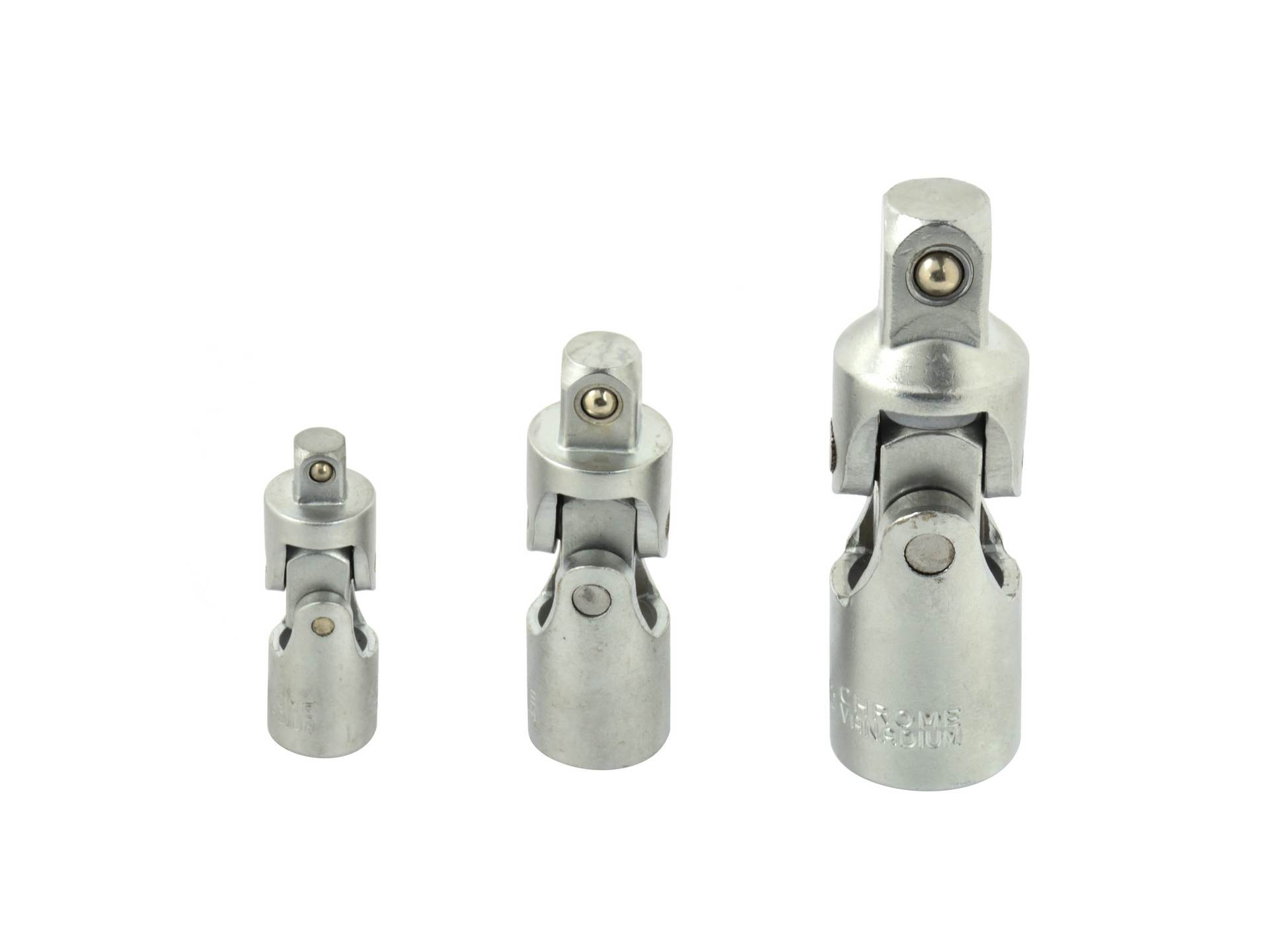 Kardan-gelenkset Geko Cardan Universal Joint Set 3 Stück Verchromter Stahl
