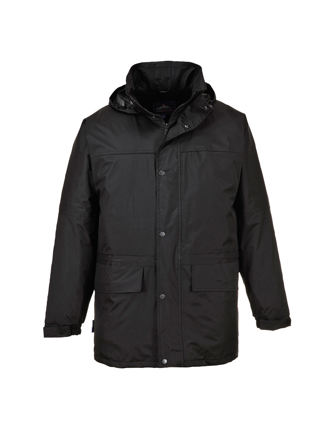 Parka Oban Mit Fleece-futter Farbe, Schwarz Größe, Xxxl - Portwest