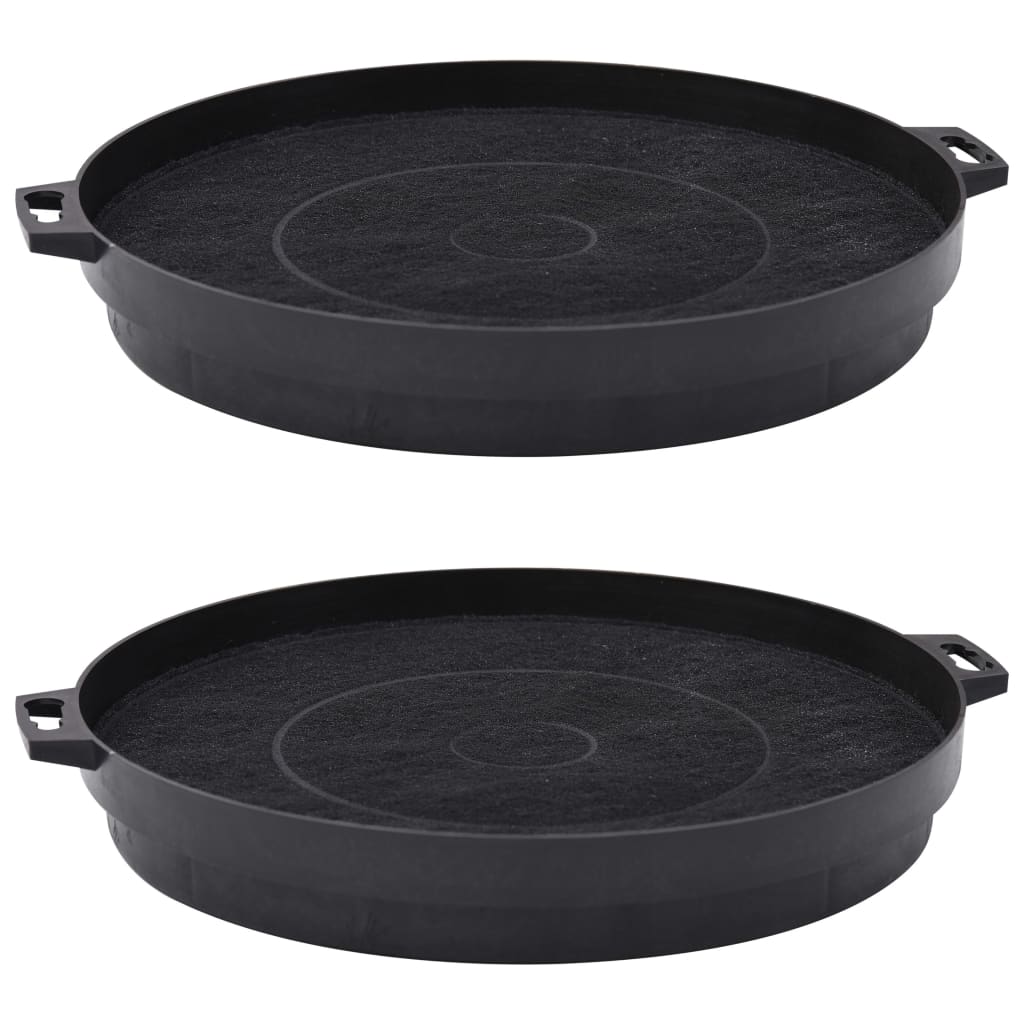 Bosch Range Hood Charcoal Filters 2 Pcs 210 Mm Vidaxl