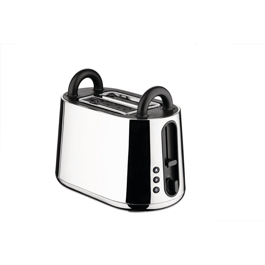 ALESSI Toaster TORU 2 Scheiben NE03/B Edelstahl 18/10 silber