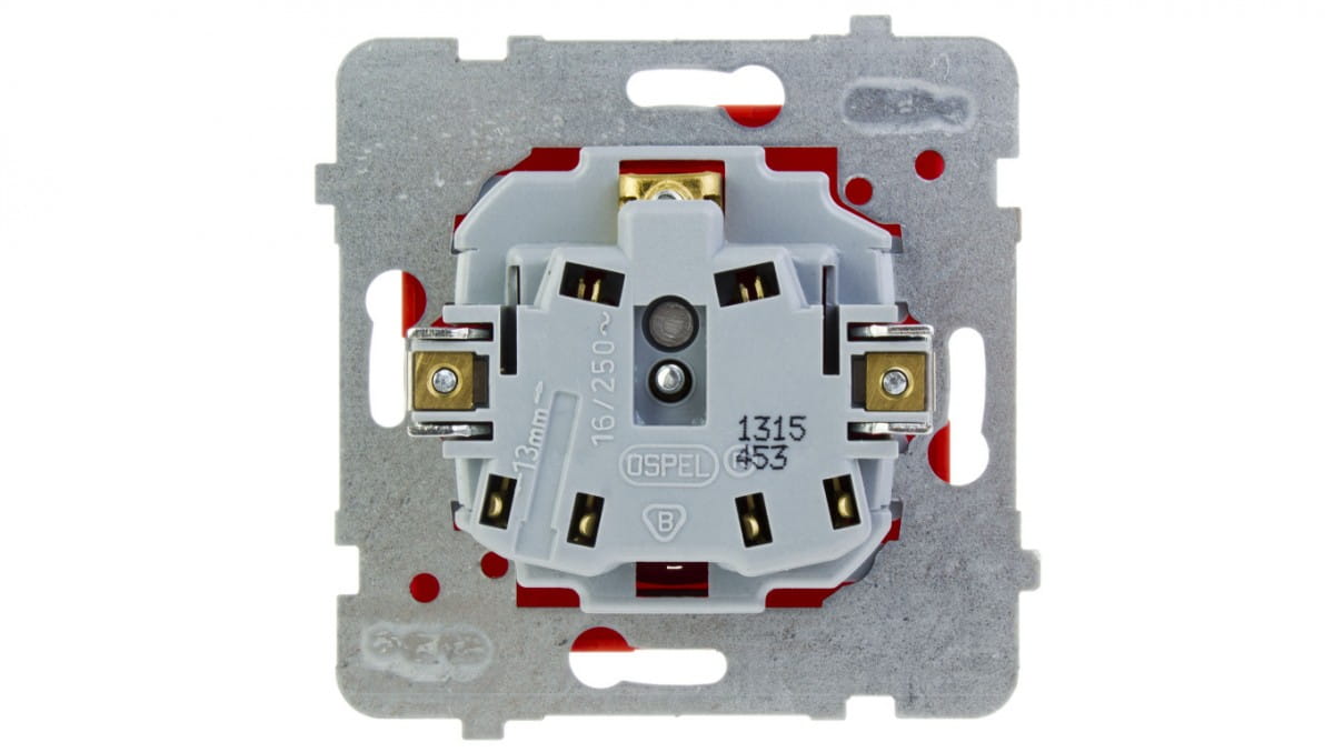 AS Einzelsteckdose z/u DATA rot GP-1GZD/m/00 - Bild 3