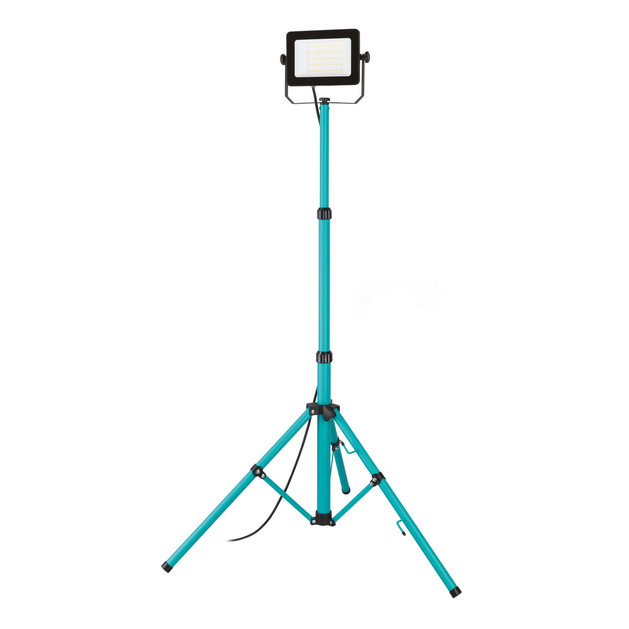 Eglo Schwarz/Weiss/Türkis Arbeitsleuchte, 900538 Avelar Led Stehleuchte 52W 750X685mm Neutral Ip65 (5800 Lm) - Bild 3
