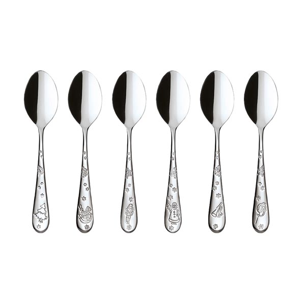 VILLEROY & BOCH Kaffeelöffel Set 6-tlg. silber