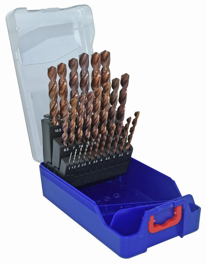 Coffret 25 forets métaux furius HSS revêtus fusio pointe en croix ø 1 à 13mm — photo de l’offre ManoMano