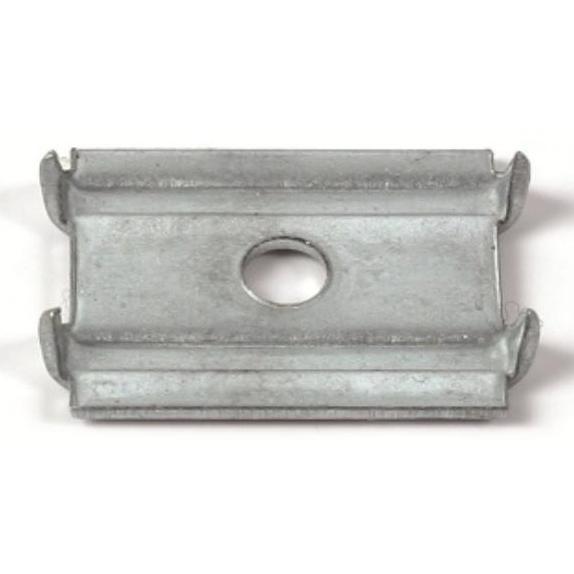 Piastrina 4 Punte Mm. 21x17 Zincata