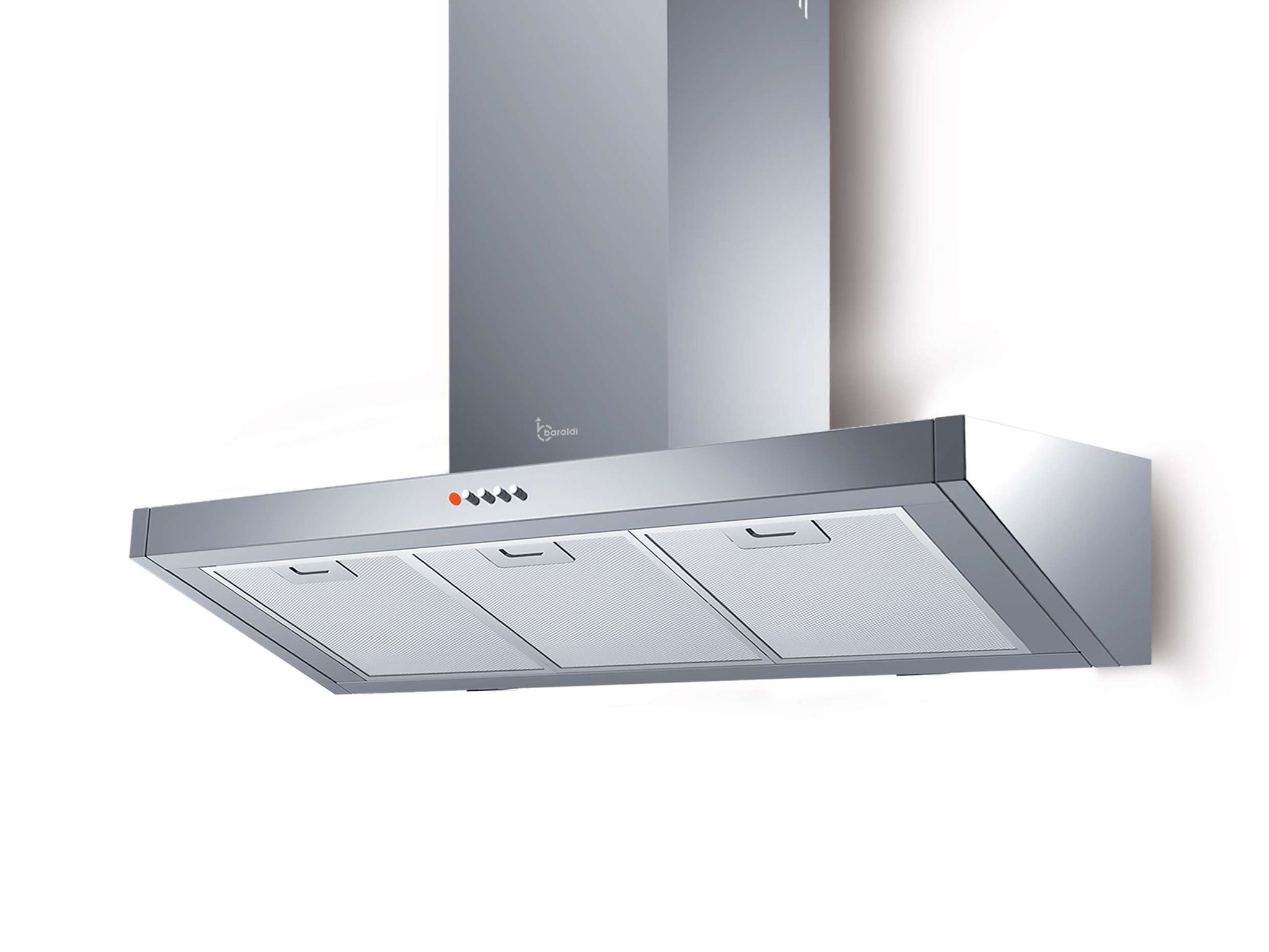 Baraldi - Cappa Bankia Cm 60 - Inox - 700 M3/h