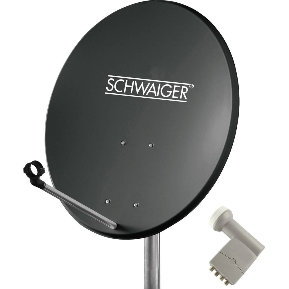 Schwaiger SPI5501SET4 SAT-Anlage ohne Receiver Teilnehmer-Anzahl: 4