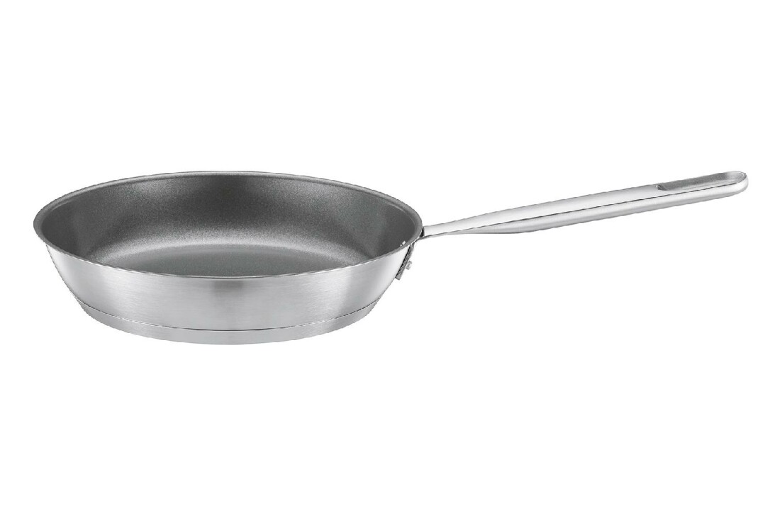 Fiskars Bratpfanne, Ø 24 cm, Beschichtete Pfanne | Für alle Kochfelder geeignet, Edelstahl, All Steel, Silber, 1064743 - Bild 5