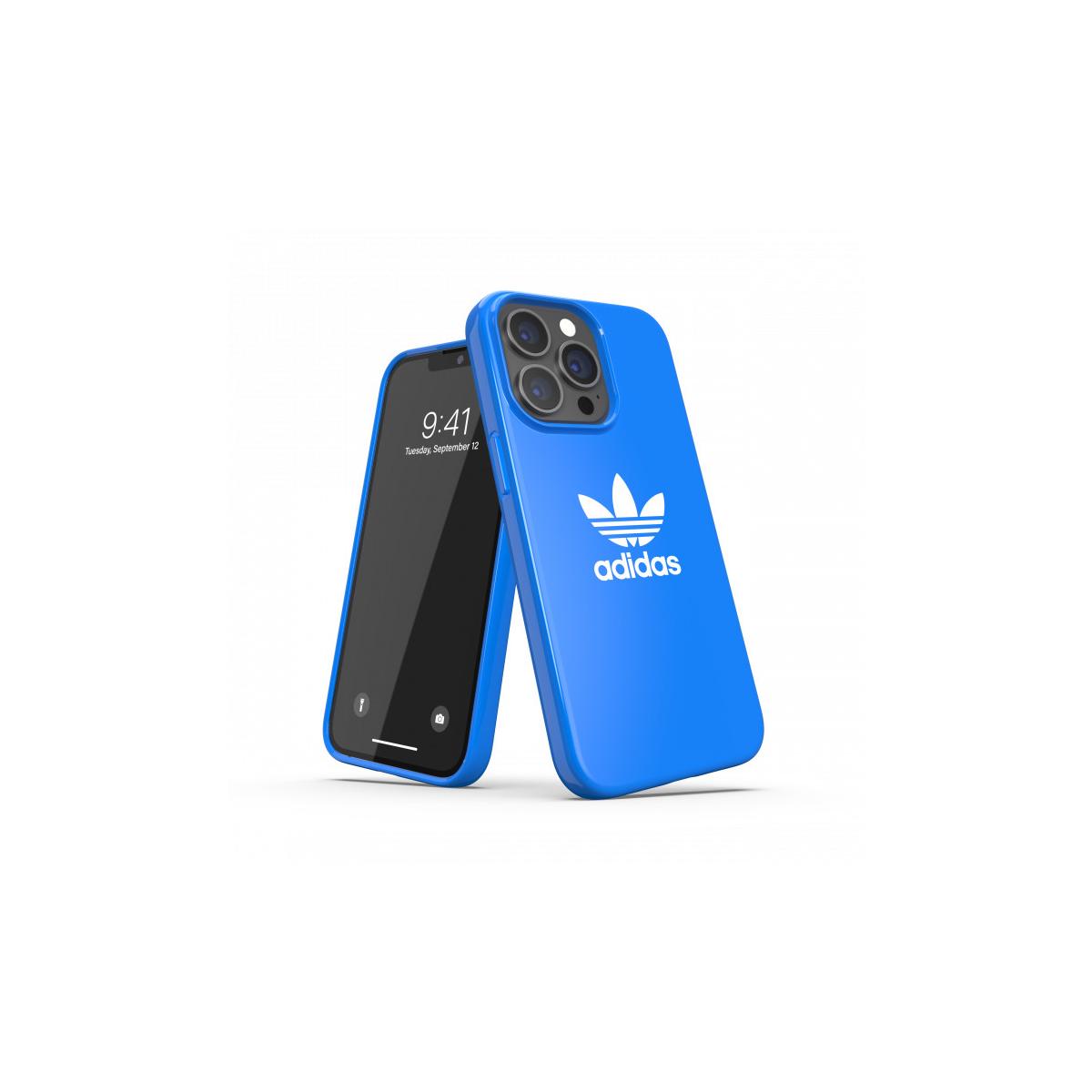 Adidas Snap Case Trefoil (Apple iPhone 13, Apple iPhone 13 Pro), Smartphone Hülle, Blau - Bild 2