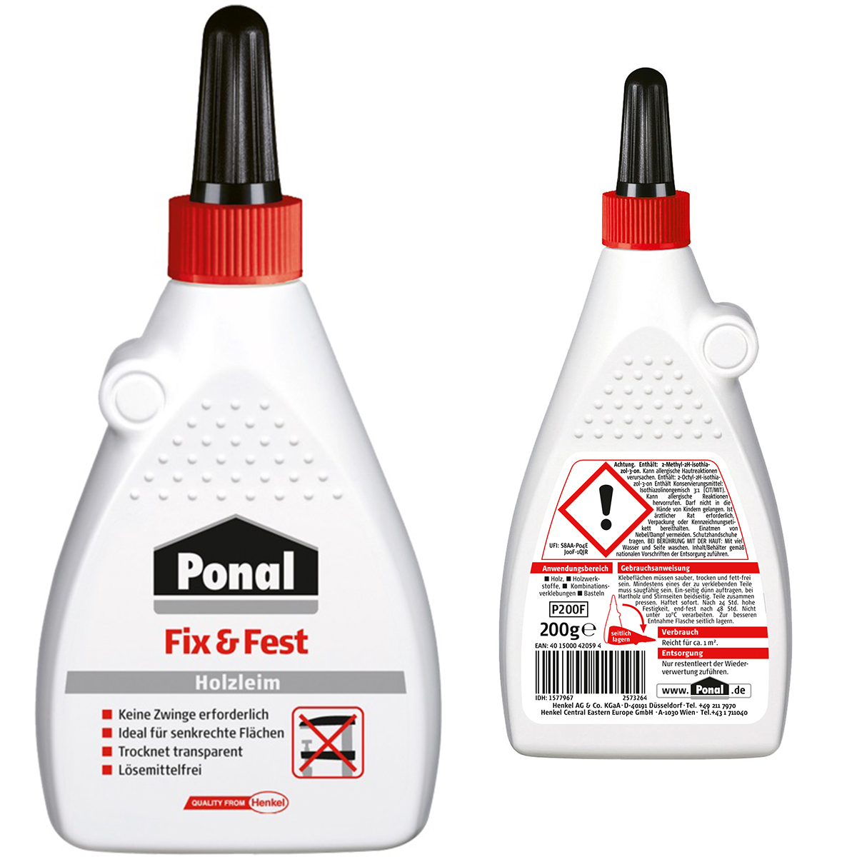 Holzleim Fix Und Fest 200g - Ponal