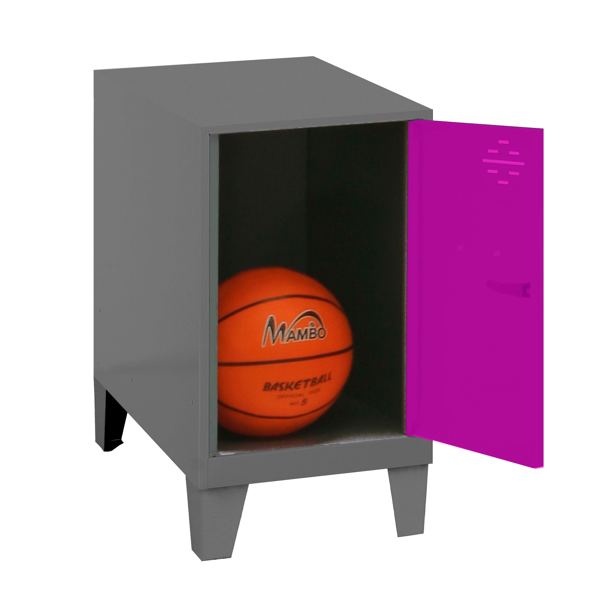 Simonrack Rosa Mini Metal-Cart In Mit Zylinderschloss
