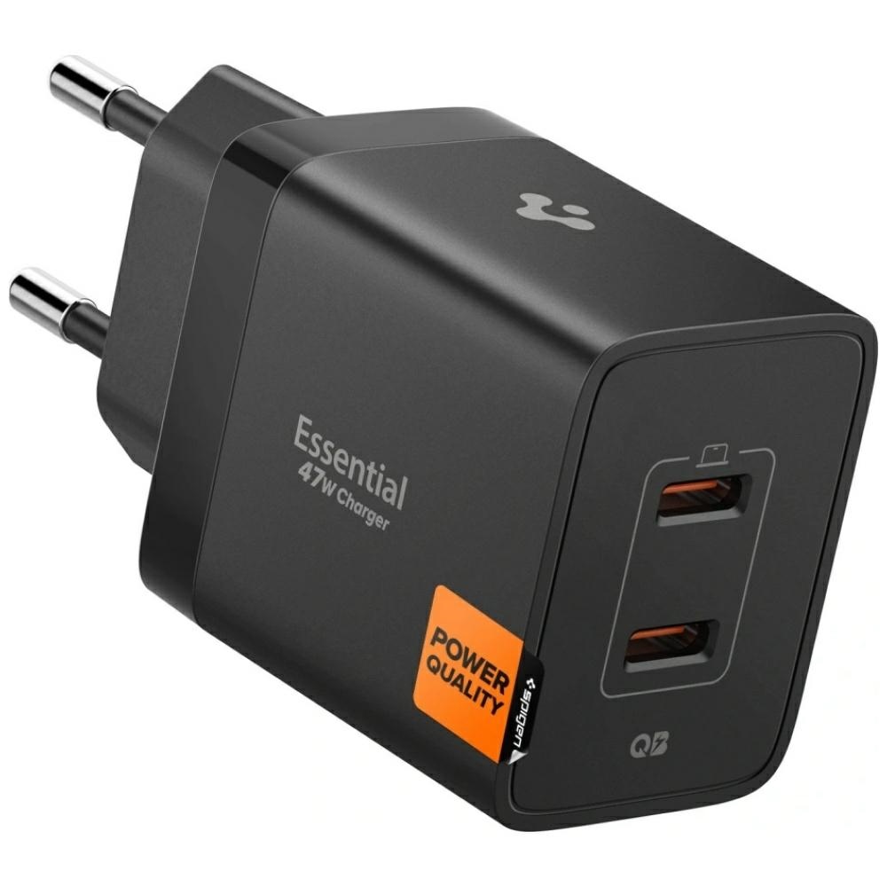 Spigen Essential 47W Wall Charger EE472EU - black - Bild 4
