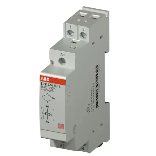 ABB E291S-16-20/12 Serien-Stromstoßschalter Spule 12 VAC, 16 ... 2TAZ313000R2052 - Bild 6