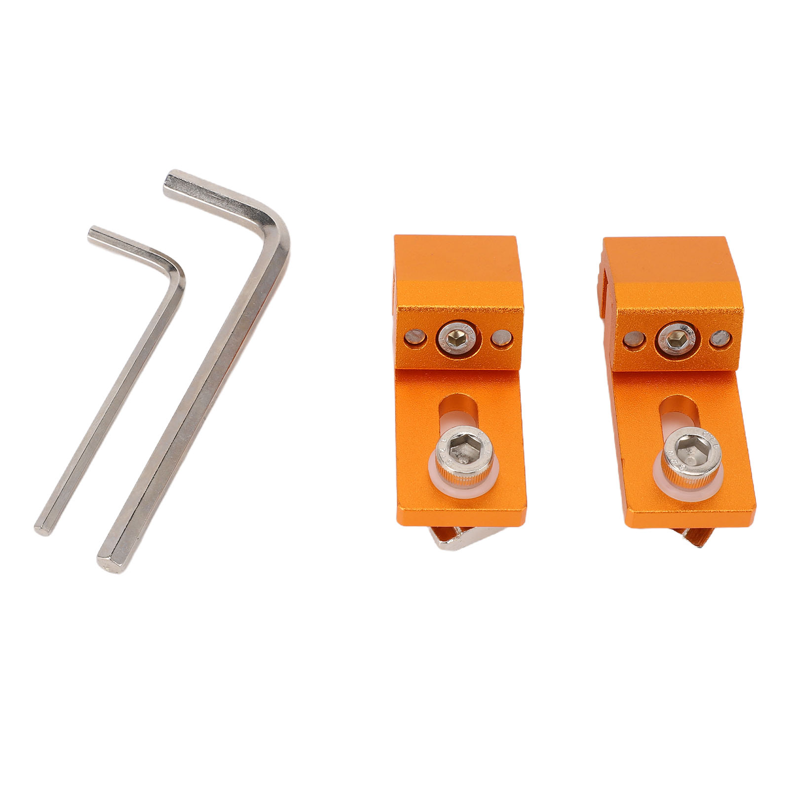 Pince latérale à profil bas en aluminium pour CNC 3018 Pro Ultra, piste en T, lot de 2