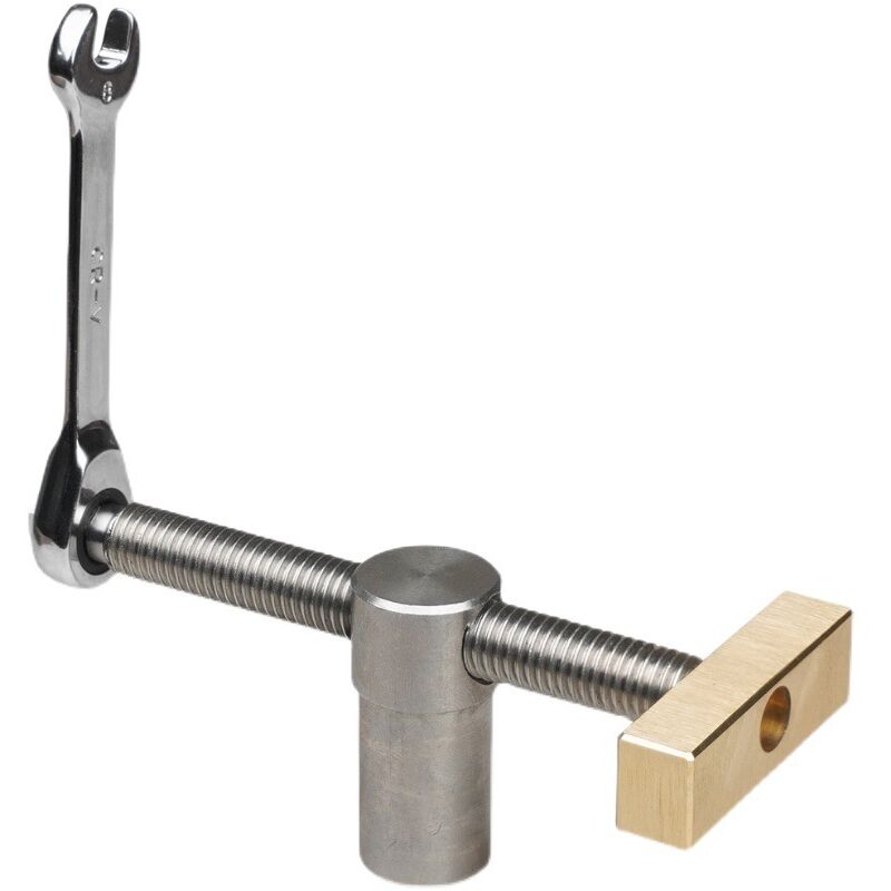Pince de serrage à fixation rapide pour établi, mâchoire 20 mm, clips réglables pour positionnement du bois