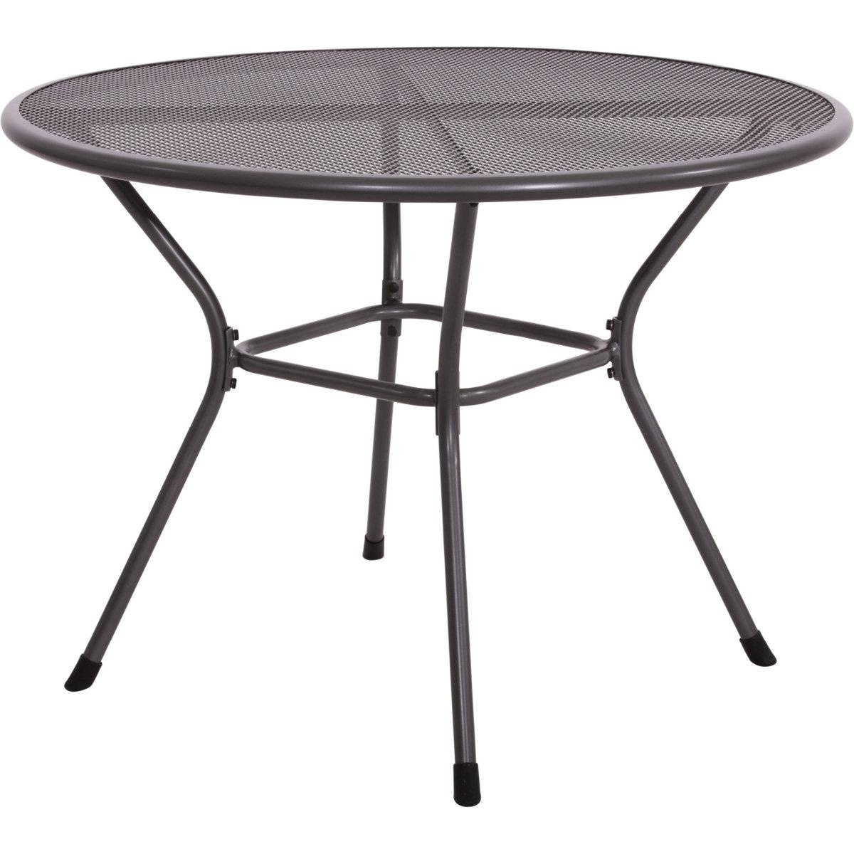 Divers Streckmetall Tisch Nordic Ø 105 Cm, Gestell Anthrazit