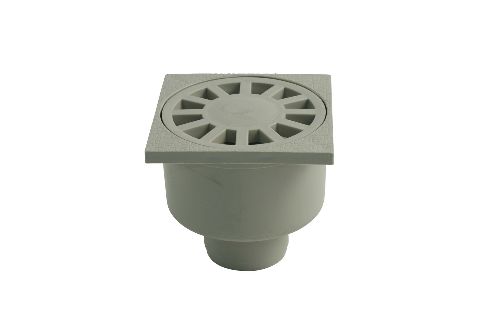 Marley - Hof-ablauf Dn 50 Abgang Senkrecht, Rost 10 X 10 Cm Siphons & Abläufe