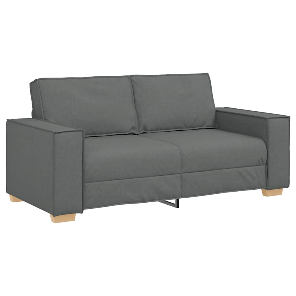 4104981 2-seater Sofa Dark Grey 180x78x84 Cm Fabric Vidaxl