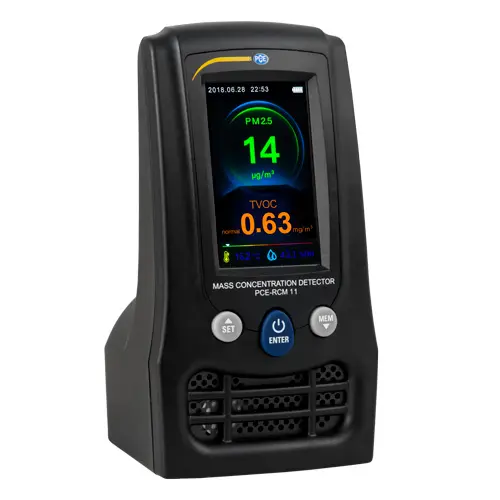 Pce Instruments Feinstaub-Messgerät Pce-Rcm 11 Temperatur, Luftfeuchtigkeit