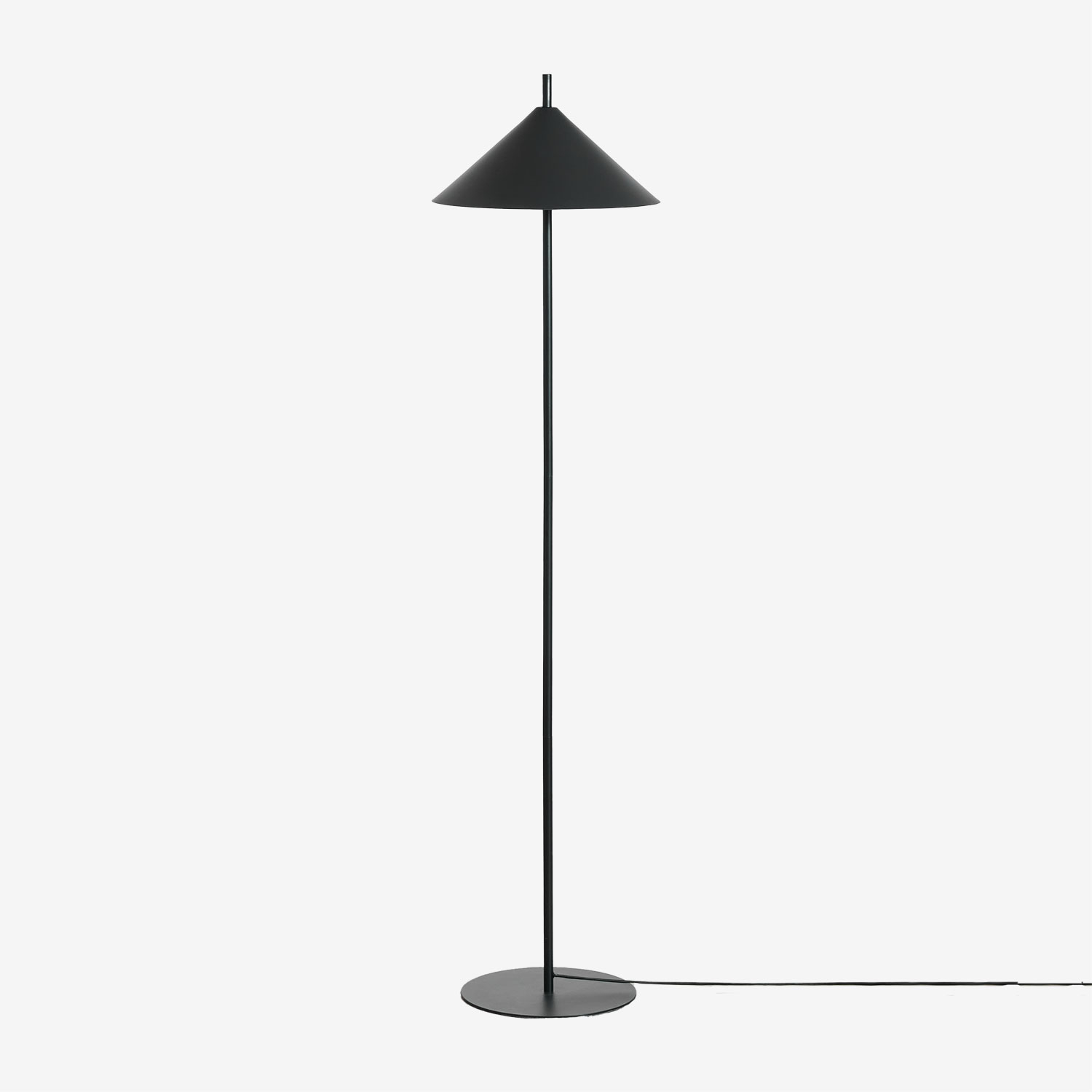 Sklum - Lampadaire En Métal Aziel Noir