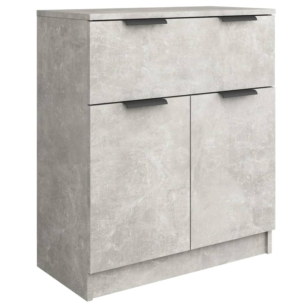 Sideboard Betongrau 60x30x70 Cm Holzwerkstoff Vidaxl