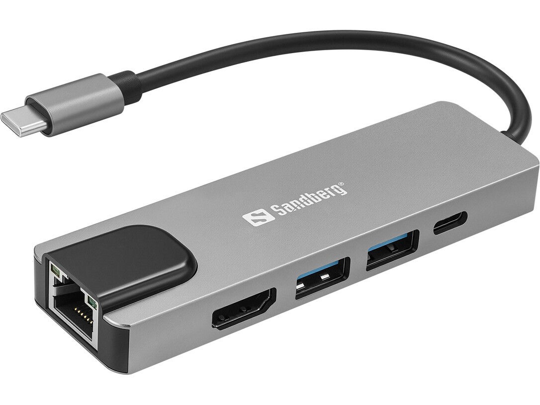 Sandberg 336-99 USB-C 5in1 Travel Dock Saver ~E~ - Bild 5