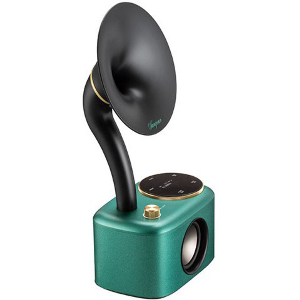 Sangean Blau Tischradio Grammophon, Dab+, Fm Aux, Bluetooth, Usb, Touchscreen, Wiederaufladbar Cp-100D - Bild 4