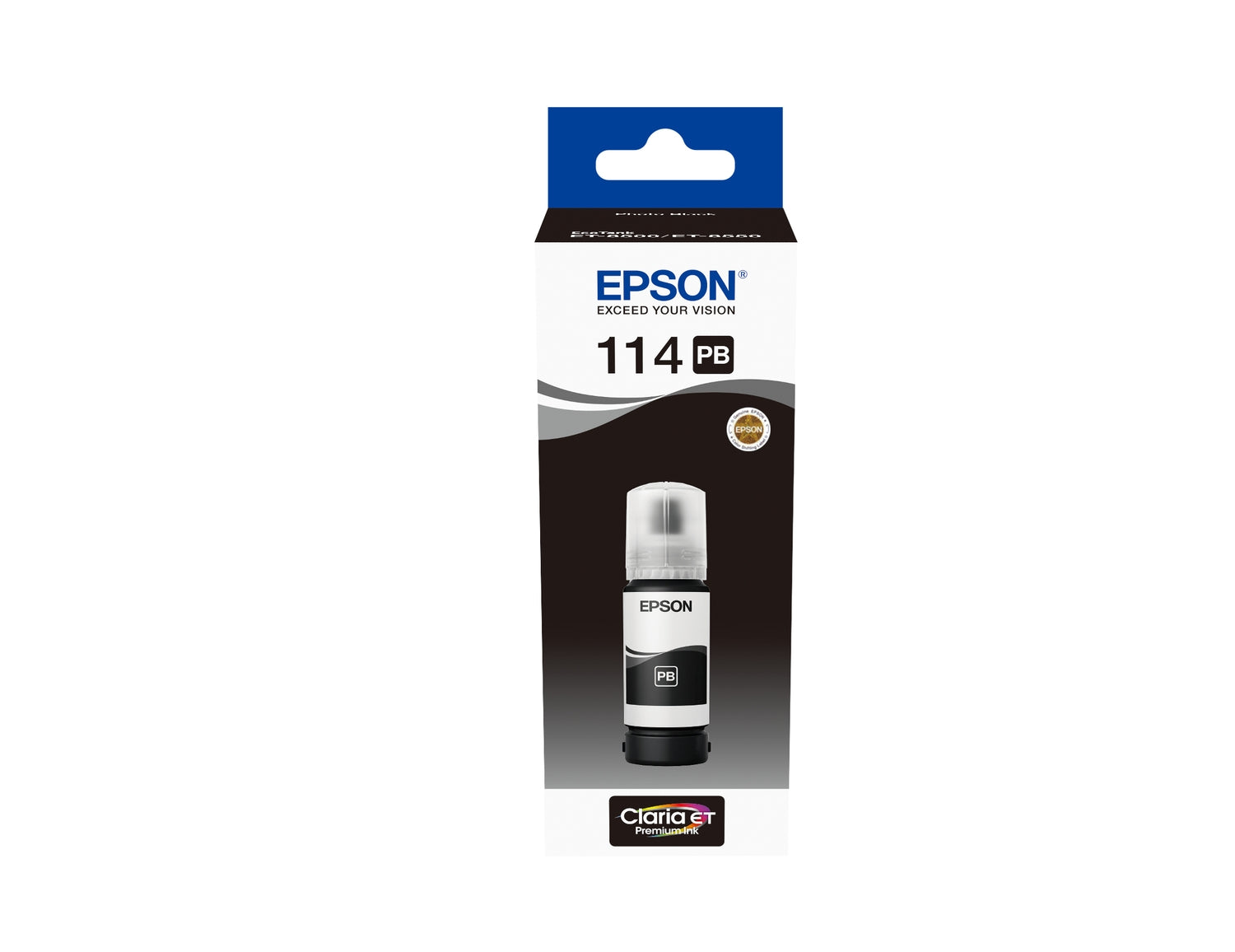 Epson E114phbk Druckerpatronen phbk - Epson No. 114 phbk, C13T07B140 für z.B. Epson EcoTank ET -8500, Epson EcoTank ET -8550 - Image 10