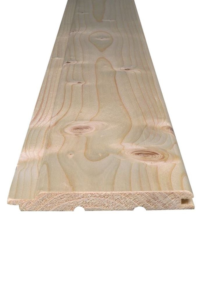 Profilholz Fichte Tanne A-sortierung Softline 200 X 12,1 Cm 14 Mm Profilholz