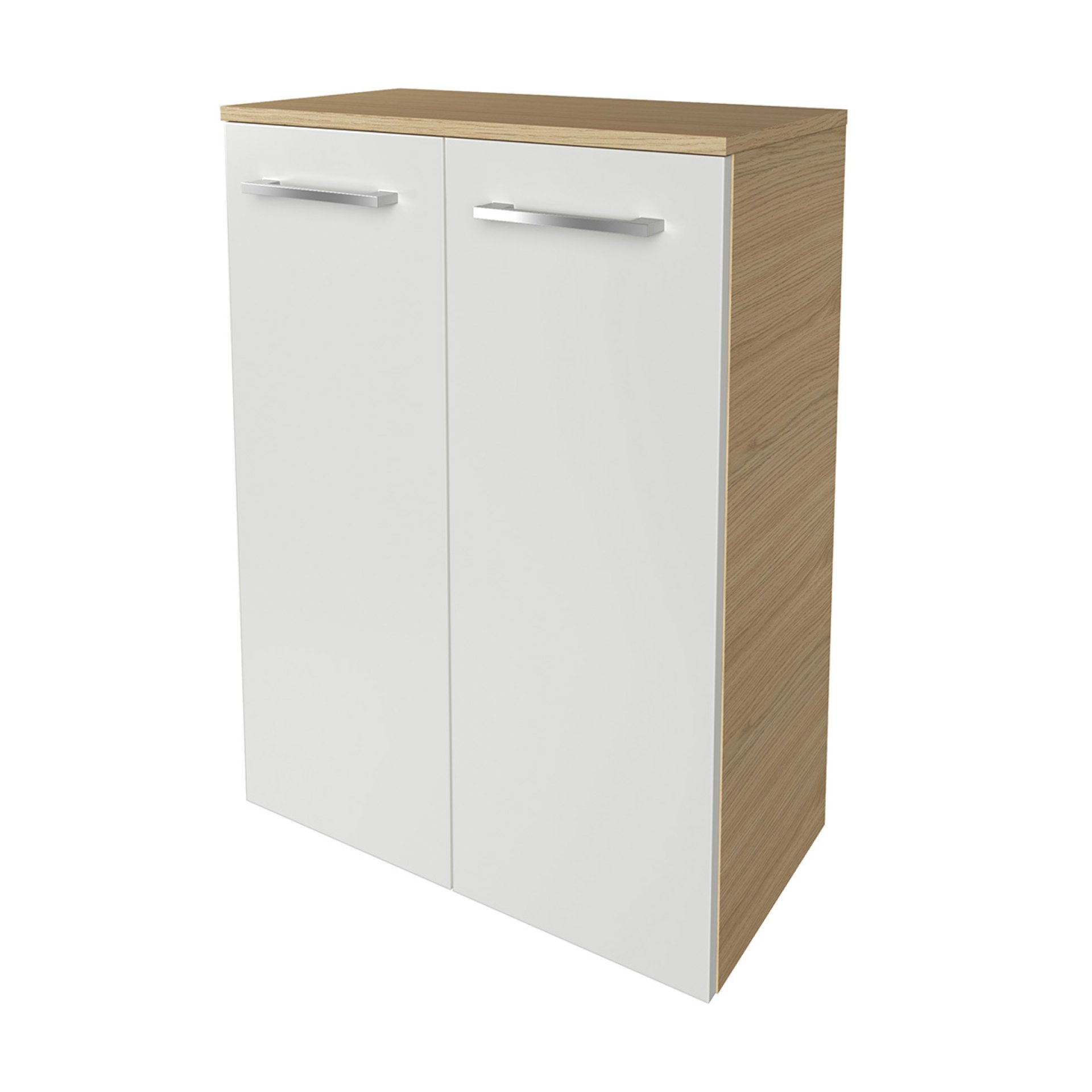 Fackelmann - B.style Doppel- Midischrank 60 Cm Korpusfarbe: