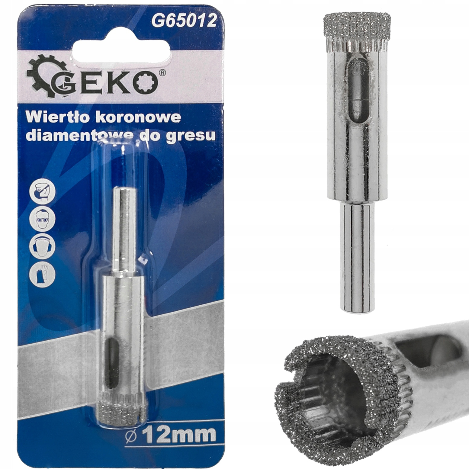 Import Diamantbohrer Geko Diamond Core Drill Bit 12mm Nassbohren
