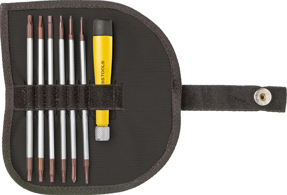 Pb Swiss Tools - Elektronik- Schraubendreher-Satz Esd Mit Wechselklingen 7-Teilig
