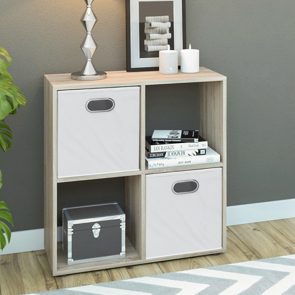 Meuble de rangement cube Tetra, Sonoma, 72.6 x 72 cm, Vicco