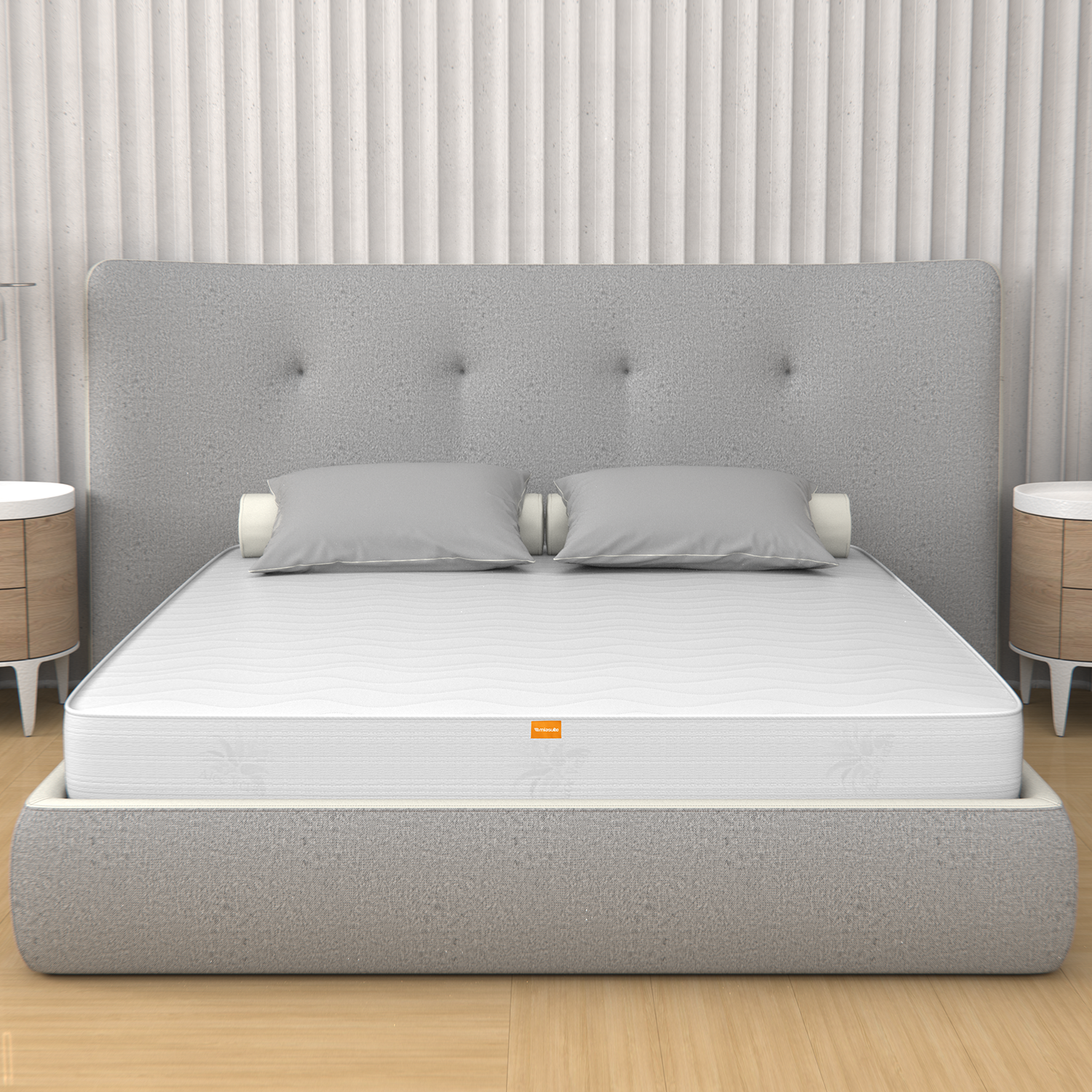 Miasuite - Matelas 80x190 Pour Lit Junior Haut 10 Cm - Revêtement Aloe