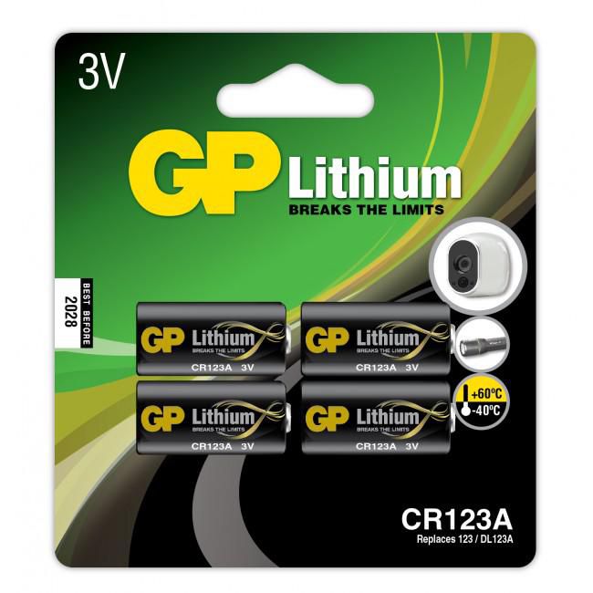 GP Batterie CR123a 4 szt. - Bild 6