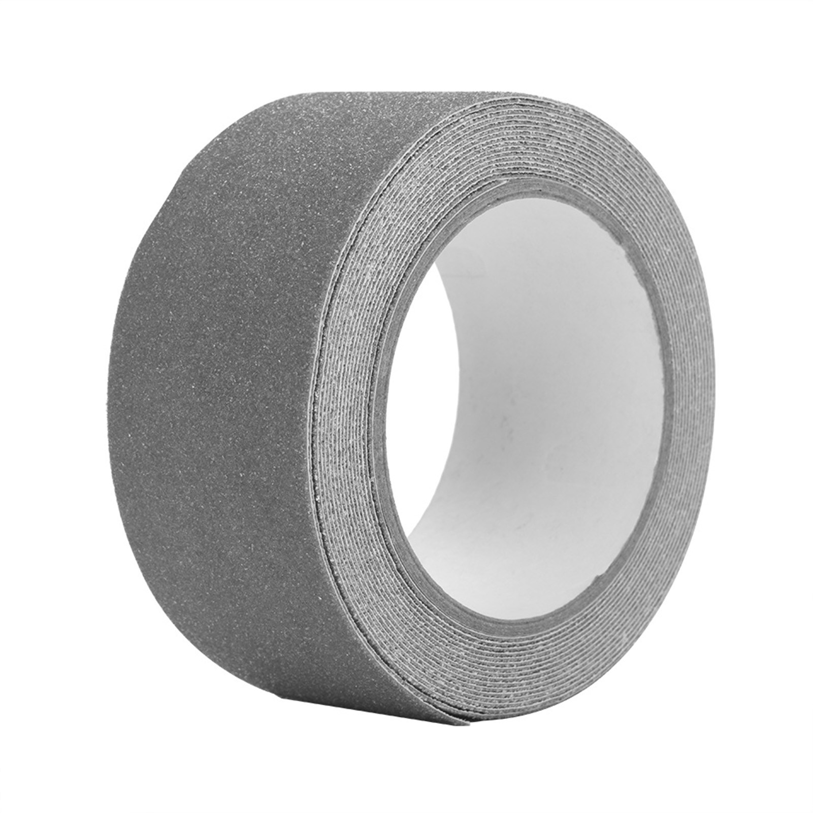 Ruban de sécurité antidérapant pour marches d'escalier et sols, gris, 5 m x 5 cm
