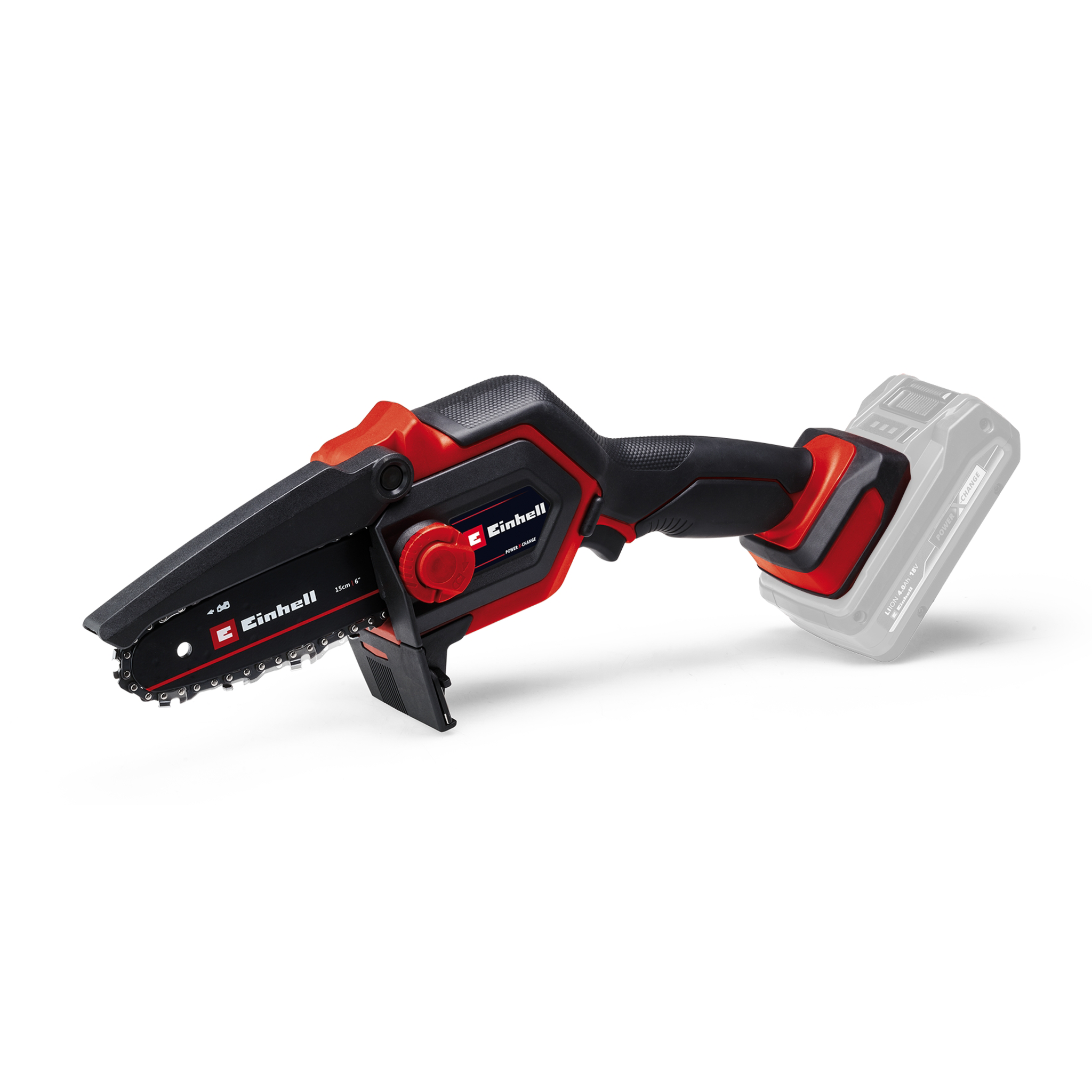 EINHELL Akku-Kettensäge »GE-PS 18/15 Li BL-Solo«, 18 V, 12,5 cm Schnittlänge, ohne Akku - schwarz - Image 4