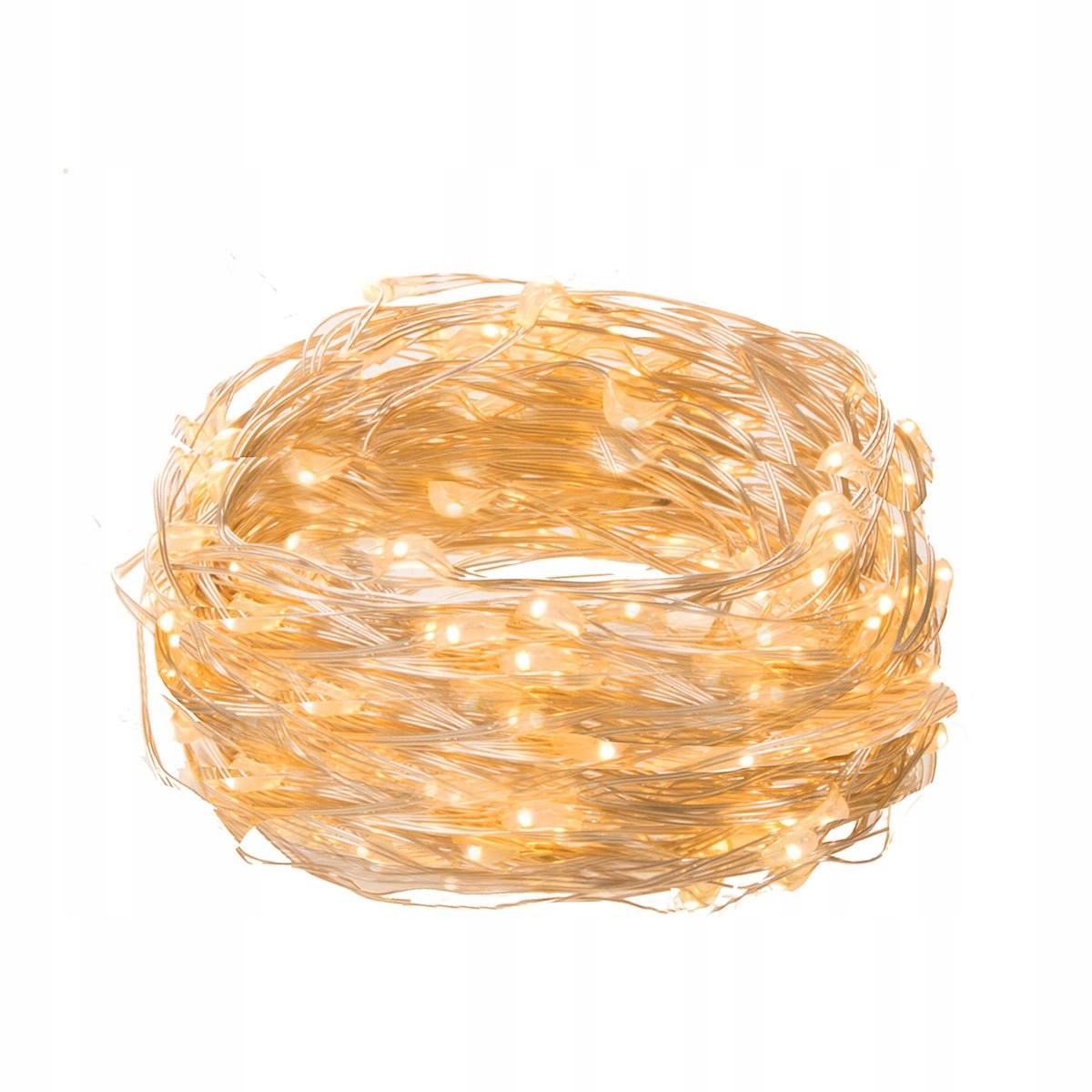 Springos Lichterketten Draht 100 Led Mikro Warmweiss 100led