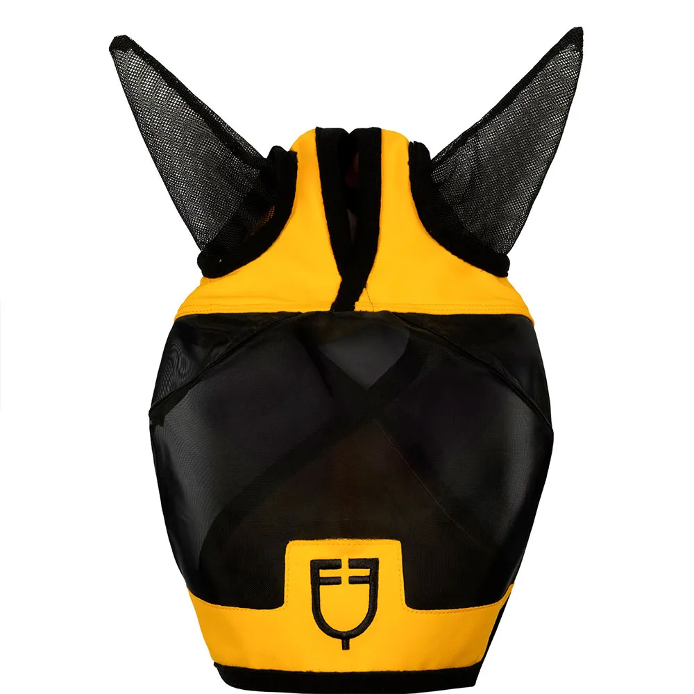 Equestro Gelb Fliegenmaske Für Pferde - Bild 2