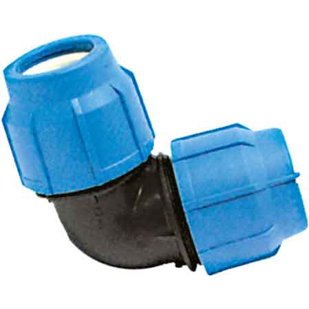 Unidelta Ellbogen 90° Ø 16x16