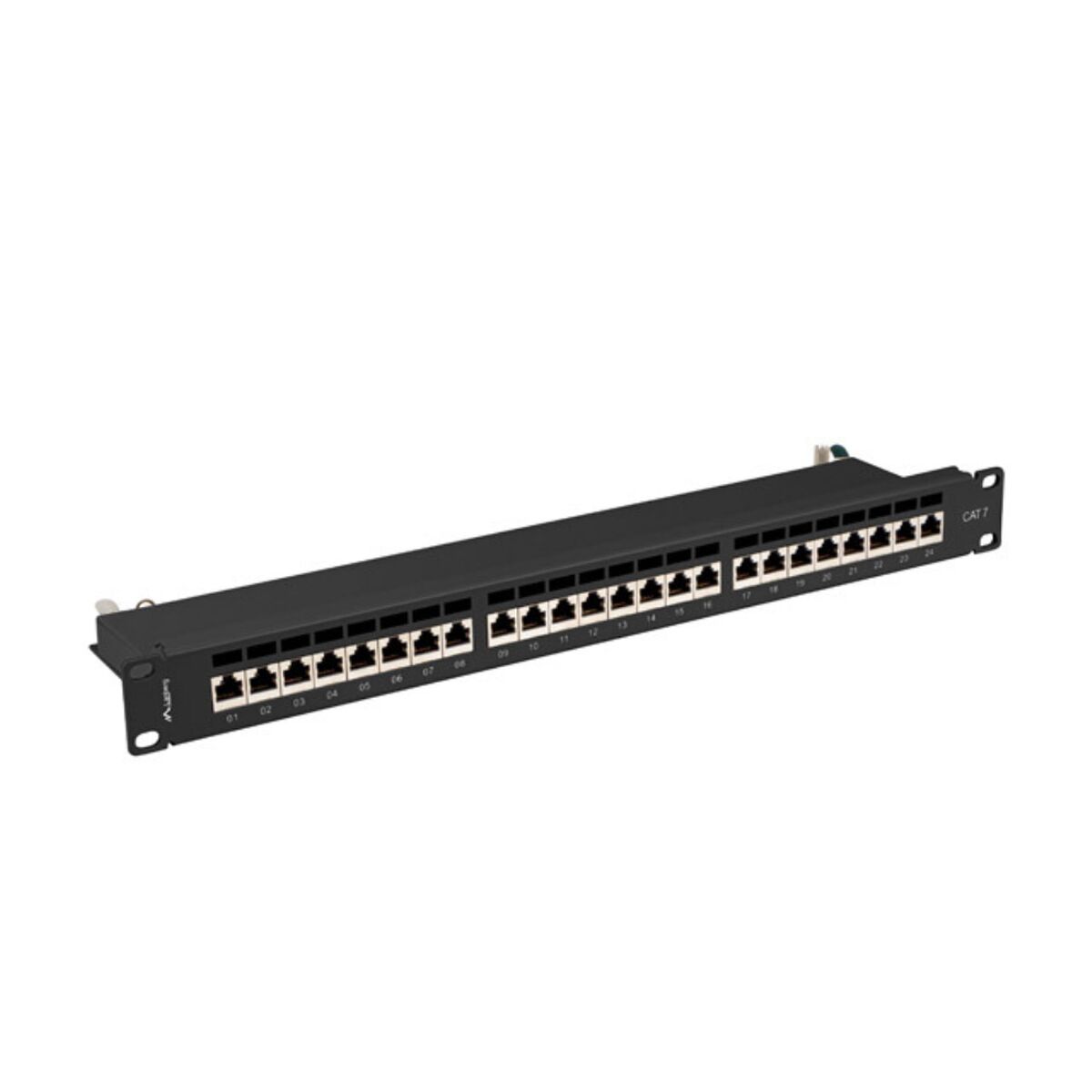 Lanberg Pps7-1024-B Patch Panel 24 Ports 1U Cat.7 Ftp Schwarz - Bild 8