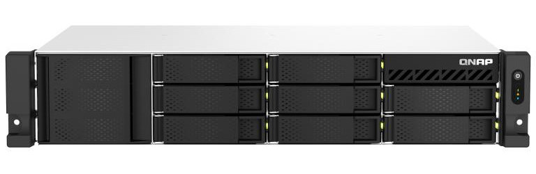 QNAP TS-864eU-8G 8bay 2HE (0 TB), NAS, Schwarz - Bild 7