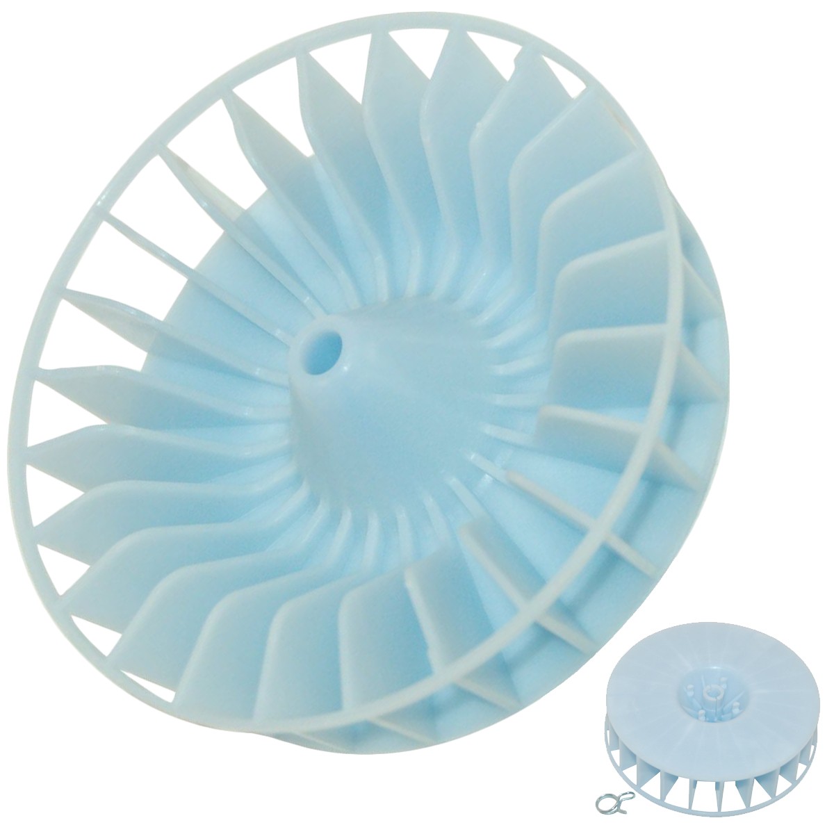 Indesit Mehrfarbig Ersatzteil - Ventilator Turbine (Hinten) - Ariston Hotpoint Whirlpool, Bauknecht, 2I Marchi