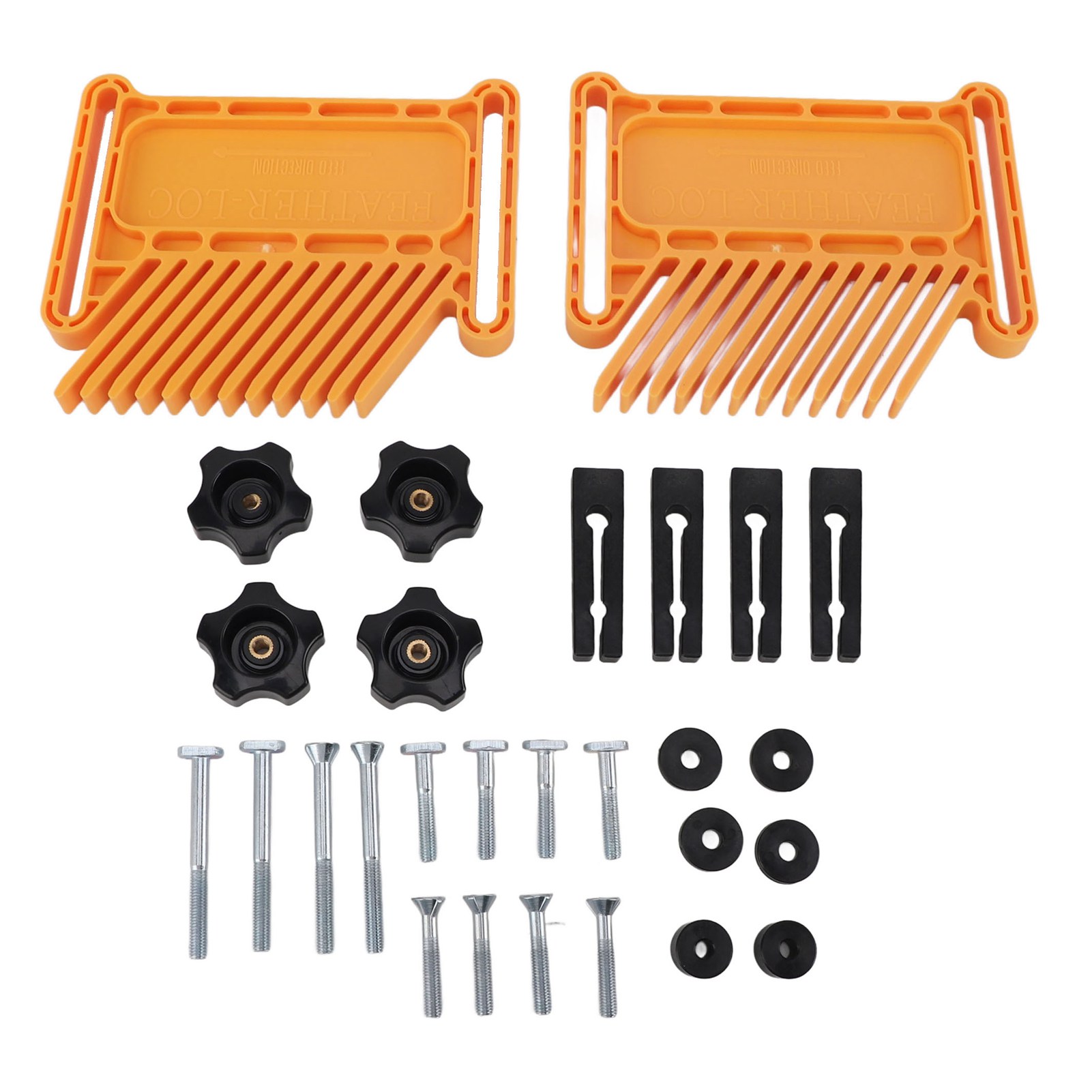 Peigne à peigne réglable pour scie circulaire, défonceuse et scie à ruban, dispositif de sécurité, plastique et fer, 540 g