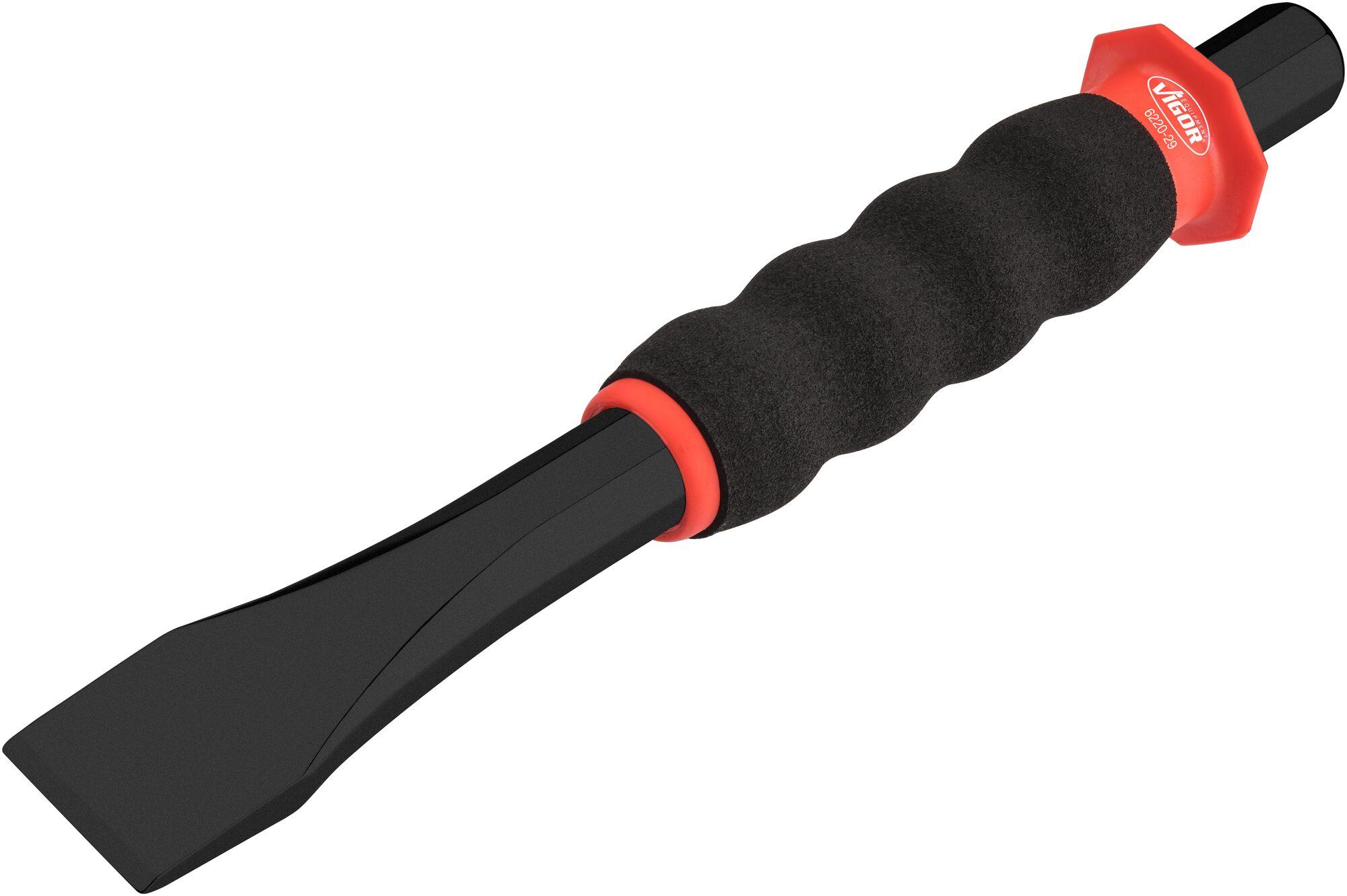 Vigor , Meissel, Flachmeissel Mit Handschutz, 29Mm - Image 4