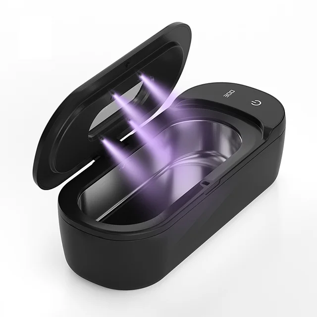 Nettoyeur à ultrasons 400 ml, 48 kHz, lampe UV, minuteur 3/5/8 min, ABS et inox 304