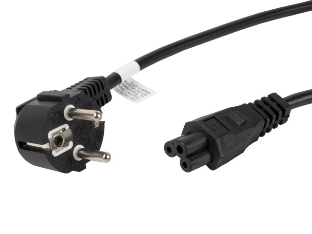 Lanberg Schwarz Laptop-Netzkabel (Mikrobiell) Iec 7/7 - Iec 320 C5 1,8 M Vde Ca-C5ca-11Cc-0018-Bk
