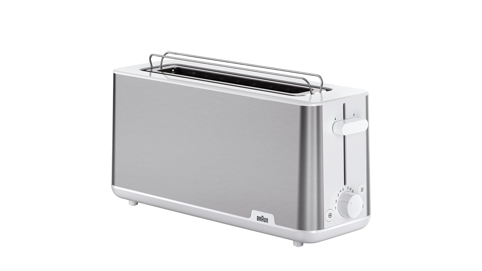 Braun Ht1610 Purshine Langschlitz-Toaster 25Cm Weiß - Bild 3