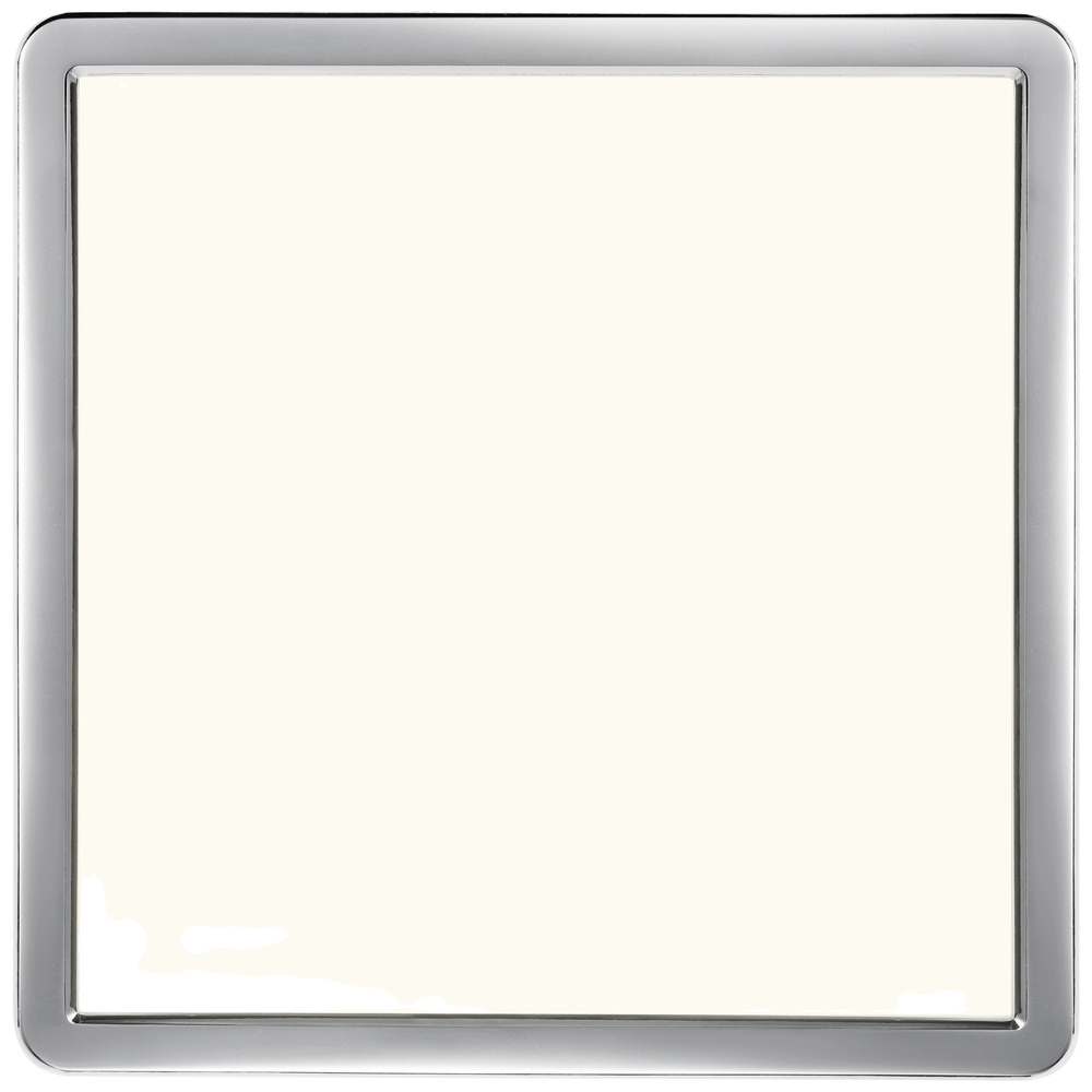 Nordlux Weiß 2015066133 Oja Square 29 Led-Deckenleuchte Led Led 19 W Chrom