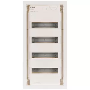 Eaton Weiß 178804 Klv-48Upp-F Kleinverteiler Unterputz Anzahl Teilungen = 12 Anzahl Reihen = 4 Inhalt 1 S